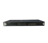 Switch Gigabit Hikvision DS-3E0524TF 24 porte rack 12 RJ45 12 SFP 48 Gbps metallo