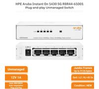 SWITCH ARUBA INSTANT ON R8R44A 1430 UNMANAGED 5 PORTE 10X100X1000