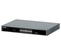 Switch Gigabit PoE+ 16 porte 2 SFP 250W - Intellinet I-SWHUB POE-983