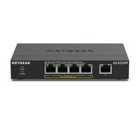 NETGEAR GS305PP Non gestito Gigabit Ethernet (10/100/1000) Supporto Power over Ethernet (PoE) Nero