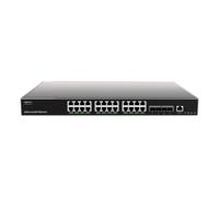 Switch Grandstream GWN7813 24 porte Gigabit, 4 SFP+, L3, VLAN, alimentatore rack ridondante