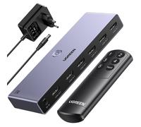SWITCH HDMI 2.1 8K 60HZ 5 INGRESSI 1 USCITA 4K 240HZ HDCP 2.3 INTERRUTTORE