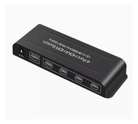 Switch HDMI 2.1 8K a 4 porte, 4 ingressi e 1 uscita, selettore switch HDMI 8K a 60 e 4K a 120 con supporto remoto, commutazione automatica, 48 Gbps, HDR 10+ Trasmissione veloce e stabile