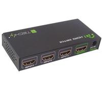 Techly Switch HDMI 3 IN 1 OUT con Telecomando 4K UHD 3D