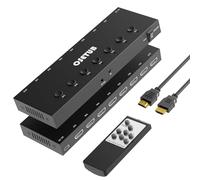 Switch HDMI 7 in 1, uscita 4K a 60Hz, 7 porte, supporta HDR e HDCP 2.2 e 3D completo, compatibile con Nintendo Switch, Xbox PS5/4, Fire Stick, Roku, Apple TV