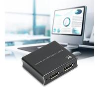Switch HDMI DisplayPort 1.4 8K bidirezionale a 2 vie, 2 ingressi 1 uscita, nero