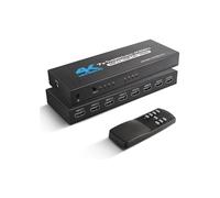 Switch HDMI INF con 7 ingressi e 1 uscita 4K a 60Hz, per lettore DVD, PS5, PS4 e Xbox.