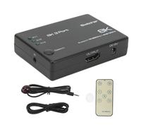 Switch HDMI universale che offre commutazione manuale senza interruzioni e trasmissione ad alta velocità per giochi e riproduzione multimediale di