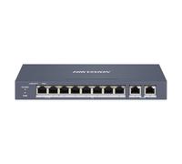 Hikvision Switch di rete PoE Smart DS-3E1310HP-EI 8 porte Fast Ethernet