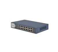 HIKVISION - Hikvision Switch 16 Port Gigabit Unmanaged Switch 16 Gigabit Rj45 Ports, 19-inch Rack-mountable Ste