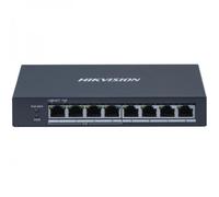 SWITCH HIKVISION 4 Gigabit POE ports, 4 Gigabit RJ45, 802.3af/at, PoE power budg