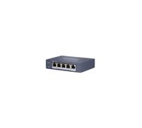Hikvision Switch DS-3E0505HP-E PoE non gestito, 4 porte Gigabit RJ45 + 1 uplink Gigabit