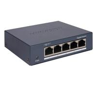Switch hikvision 5 porte gigabit rj45, desktop steel case unmanaged switch - ds-3e0505-o