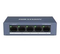 SWITCH HIKVISION 5 PORTE RJ45, Desktop Steel Case Unmanaged Switch - 10/100 DS-3