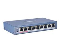 Hikvision 8 Porte Fast Ethernet Unmanaged POE Switch DS-3E0109P-E/M(B)