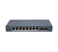 Switch Hikvision Bleu 8 porte PoE 2 SFP Gestione VLAN STP RSTP