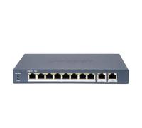 HIKVISION SWITCH 8P LAN 10/100M RJ45 POE+2P GIGABIT RJ45 HIKVISION DS-3E0310P-E/