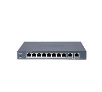 Hikvision Switch 8P Lan 10/100M Rj45 Poe+2P Gigabit Rj45 Hikvision Ds-3E0310P-E/M 802.3Af/At Poe Po