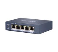 Switch Hikvision DS-3E0505HP-E Gigabit 4x PoE 1x Uplink RJ45/SFP Metallo