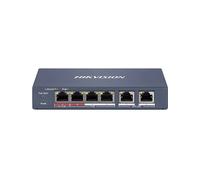 Hikvision Switch Smart DS-3E1106HP-EI 100M 6 porte Fast Ethernet PoE+ Gestito IP40