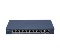 Switch Hikvision DS-3E1310HP-EI(B) 8x PoE 2x Uplink Gestito Metallo