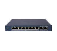 Switch Hikvision DS-3E1310P-EI/M 10 porte Gigabit PoE 60W gestione VLAN