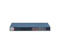 Hikvision DS-3E1318P-EI(B) switch di rete Gestito Fast Ethernet (10/100) Supporto Power over (PoE) Blu [DS-3E1318P-EI(B)]