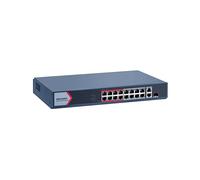 SWITCH HIKVISION DS-3E1318PEI/M, 10/100 Mbit/s, Managed, 16 Porte eth.