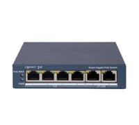 Switch Hikvision DS-3E1506P-EI 6 Porte Gigabit PoE 60W Gestione Intelligente