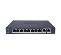 Switch Hikvision DS-3E1510P-EI/M 8x PoE Gigabit 2x Uplink Gestito Metallo