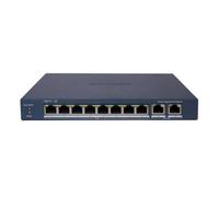 HIKVISION SWITCH L2, SMART MANAGED, 8 GIGABIT RJ45 POE PORTS, 2 GIGABIT RJ45 PORT, 802.3AF/AT, POE P NEW