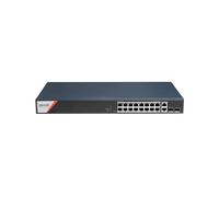 SWITCH HIKVISION DS-3E1520HPSI-16P2T2F, Gigabit, Managed, 18 Porte eth.