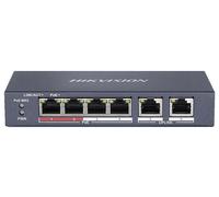 SWITCH HIKVISION DS-3T0306HP-E/HS - 3 Porte, Non gestito, 10/100 Mbit/s, Supporto POE