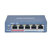 Switch Hikvision Non gestito 4x PoE 1x Uplink (RJ45) Blu