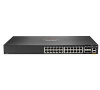 Switch di rete Aruba CX 6200F 24G Class-4 PoE 4SFP+ 370W Gestito L3 Gigabit Ethernet (10/100/1000) Supporto Power over (PoE) 1U [JL725B]