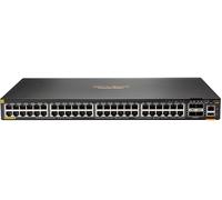 HPE Aruba Networking Aruba 6200F 48G Class4 PoE 4SFP+ 370W Gestito L3 Gigabit Ethernet (10/100/1000) Connessione Ethernet, supporto Power over Ethernet (PoE) 1U Nero - Nouvo
