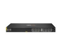 Switch HPE Aruba CX 6000 24p 10M/100M/1G Class4 PoE 4p SFP 1G 370W