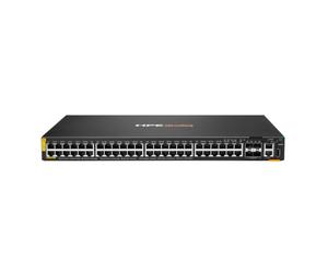 Switch HPE Aruba CX 6200F 48G PoE 370W 4SFP+ Gestionato L3 Gigabit Ethernet 1U Rackmount