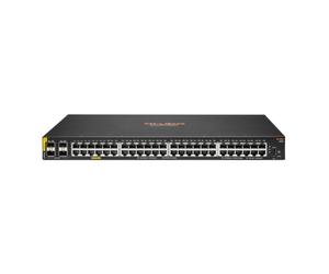Switch HPE Aruba Networking CX 6000 48G Class4 PoE 4SFP 740W Gigabit Ethernet Gestionato L3
