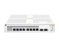 HPE Aruba Instant On 1930 8G Class4 PoE 2SFP 124W Switch - Switch - L2+ - gestito - 8 x 10/100/1000 (PoE+) + 2 x Gigabit SFP - montabile su rack - PoE+ (124 W)