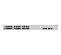 Huawei Switch S220S-24P4JX,S220S-24P4JX,S220S-24P4JX (24 porte 10/100/1000BASE-T (400 W PoE+), 2 porte 10GE SFP+, 2 porte 2.5GE SFP, alimentazione AC integrata)