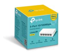 SWITCH HUB DESKTOP TP-LINK LS1005 10/100MBPS 5 PORTE | COLORE BIANCO