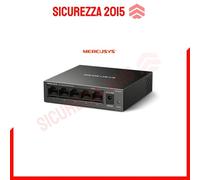 Mercusys Switch di rete 5 porte Black MS105GS Gigabit (1000Base-TX)