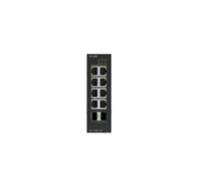 Switch industrial D-LINK DIS-100G-10P/M 8 porte Gigabit PoE+ L2 DIN Rail IP40