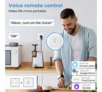 Switch intelligente ad alta corrente 16 A con timer e monitor di alimentazione r