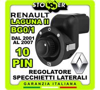 Switch Interruttore Comando Regolazione Specchietti per RENAULT LAGUNA II BG0/1