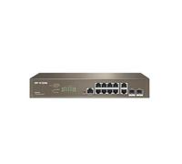 Ip-com Teg5312f 8gep+2ge+2sfp Switch Nero