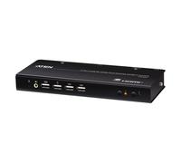 Switch KVM Aten CS742H HDMI Doppio 4K Hub USB Selettore Remoto