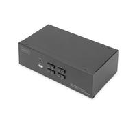 Switch KVM Digitus 4 porte doppio schermo 4K DisplayPort