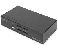 SWITCH KVM DIGITUS DS-12880 - 4K 30Hz, HDMI, USB, Nero